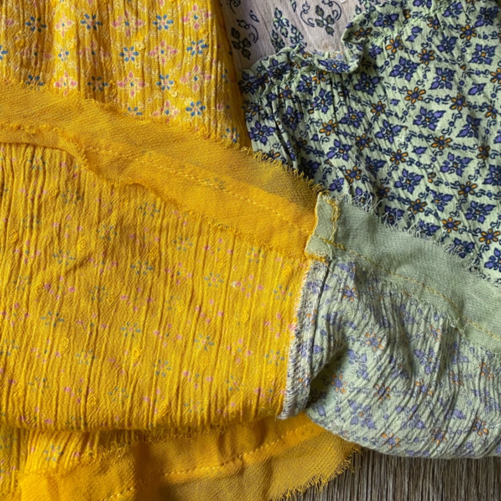 Free People Patchwork Tunic Dress - Picture 8 of 10